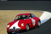 1960 Alfa Romeo Sprint Zagato.  Chassis number AR 10126 00037